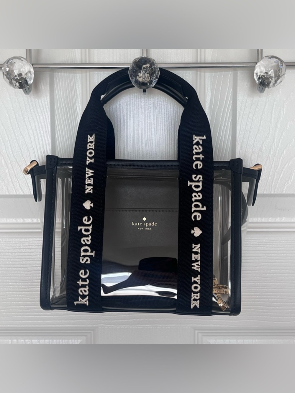 kate spade kip mini clear tote - Picture 4 of 9